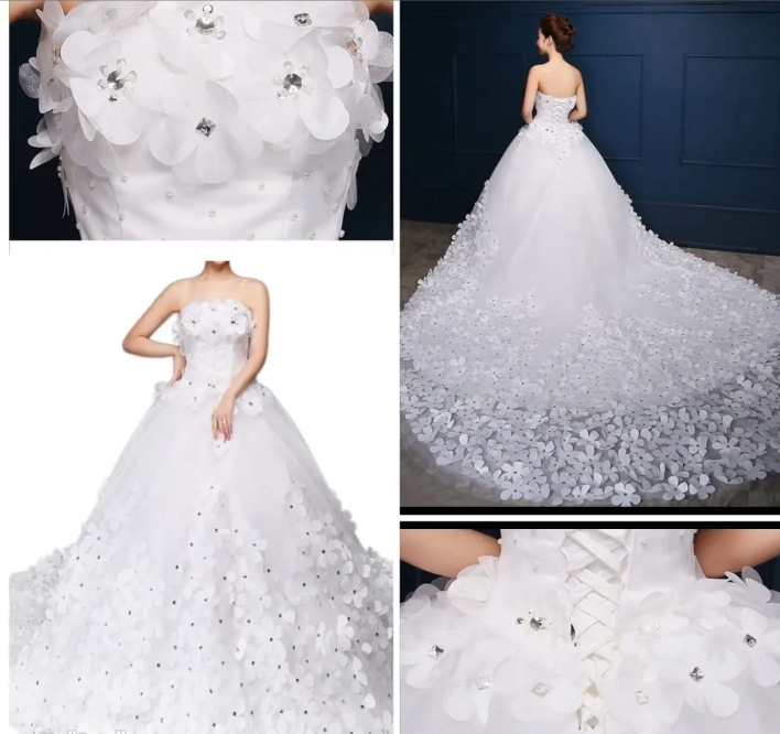 فستان زفاف تركي فخم