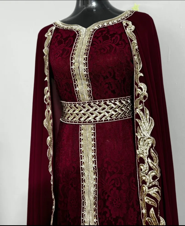 قفطان مغربي ع فستان