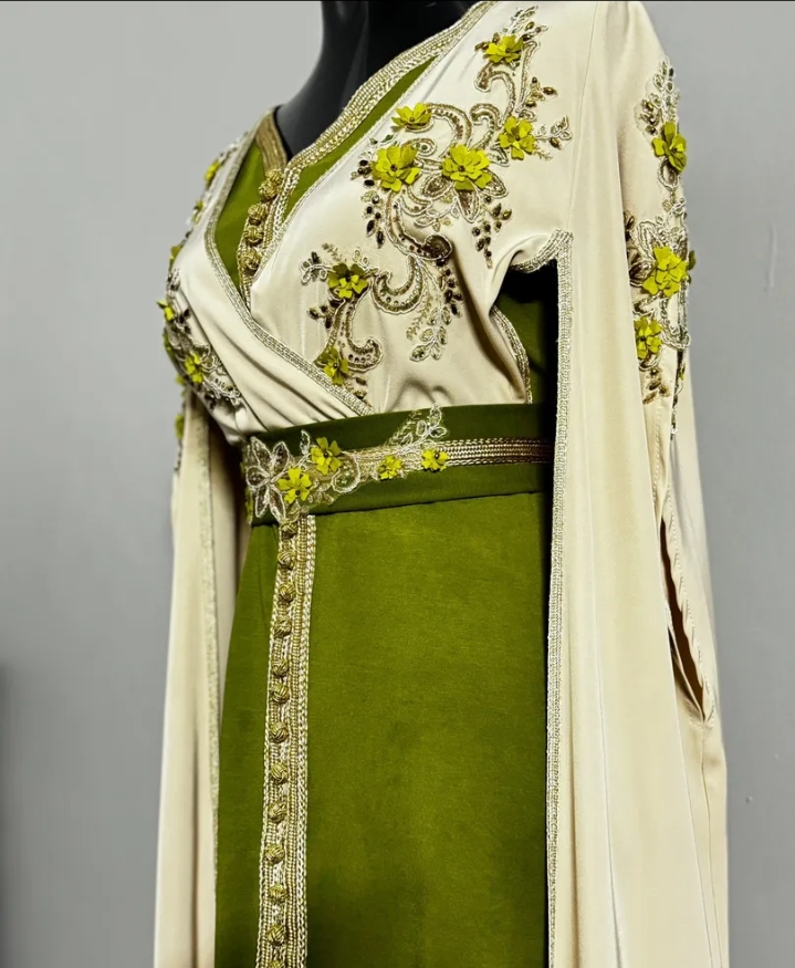 قفطان مغربي مطور