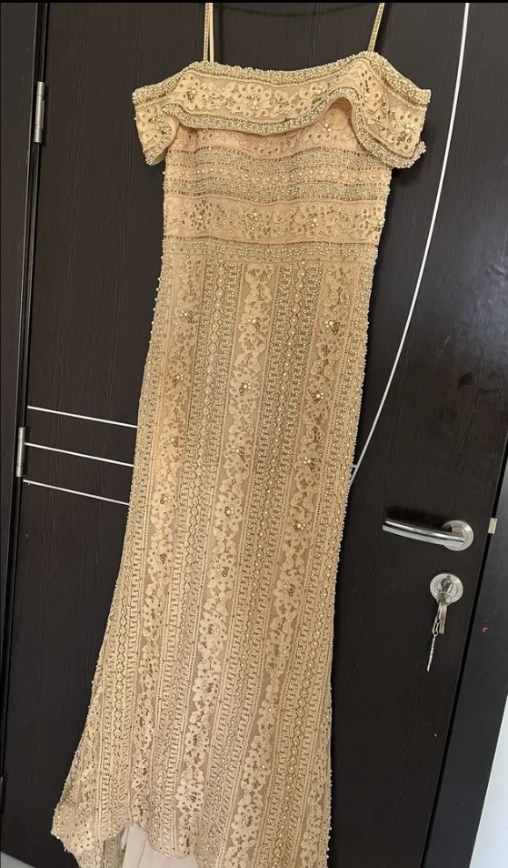 فستان سهرة انيق قصة حورية