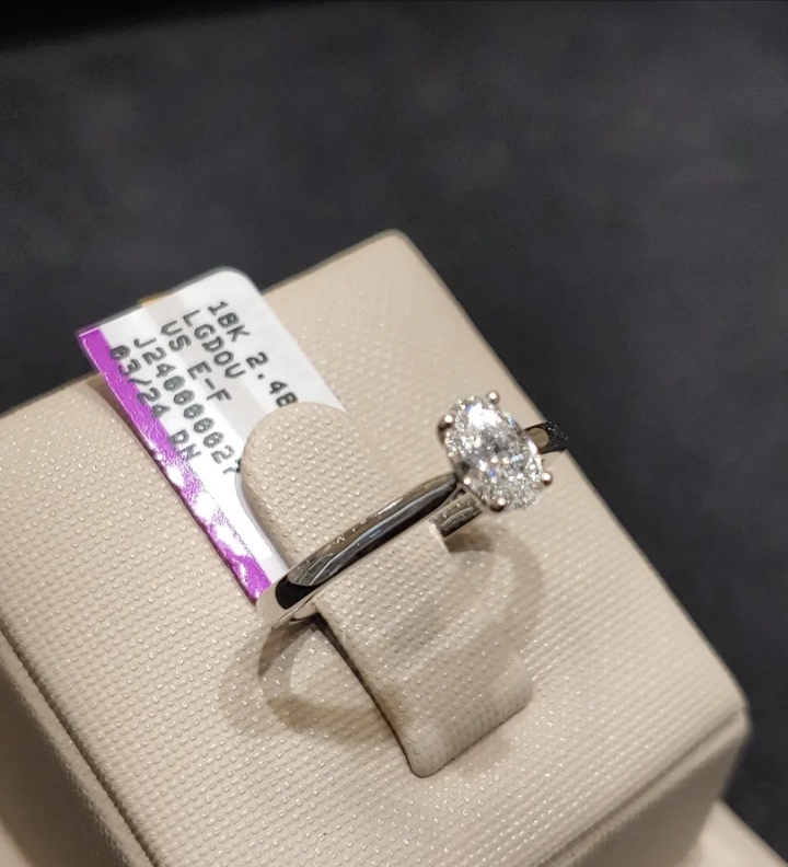 Laboratory Grown Diamond Ring 0.5CT