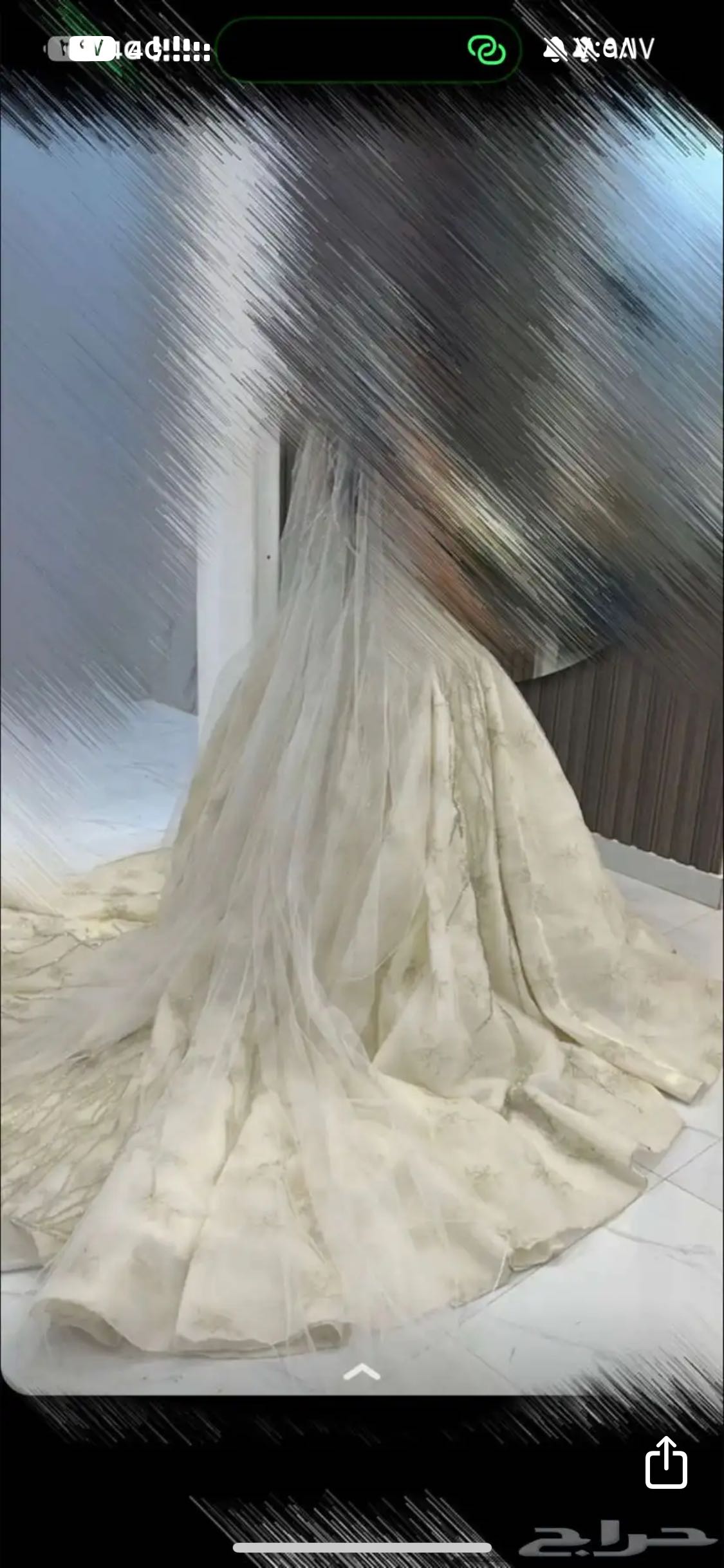 فستان زفاف قابل لتفاوض