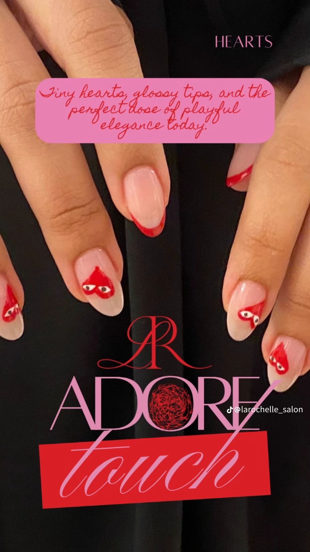 a little heart work 💅♥