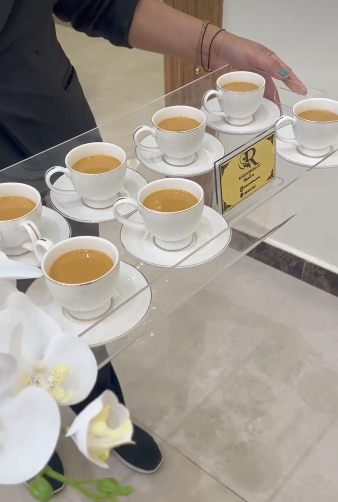 ضيافتنا اليوم فخمة غير ✨