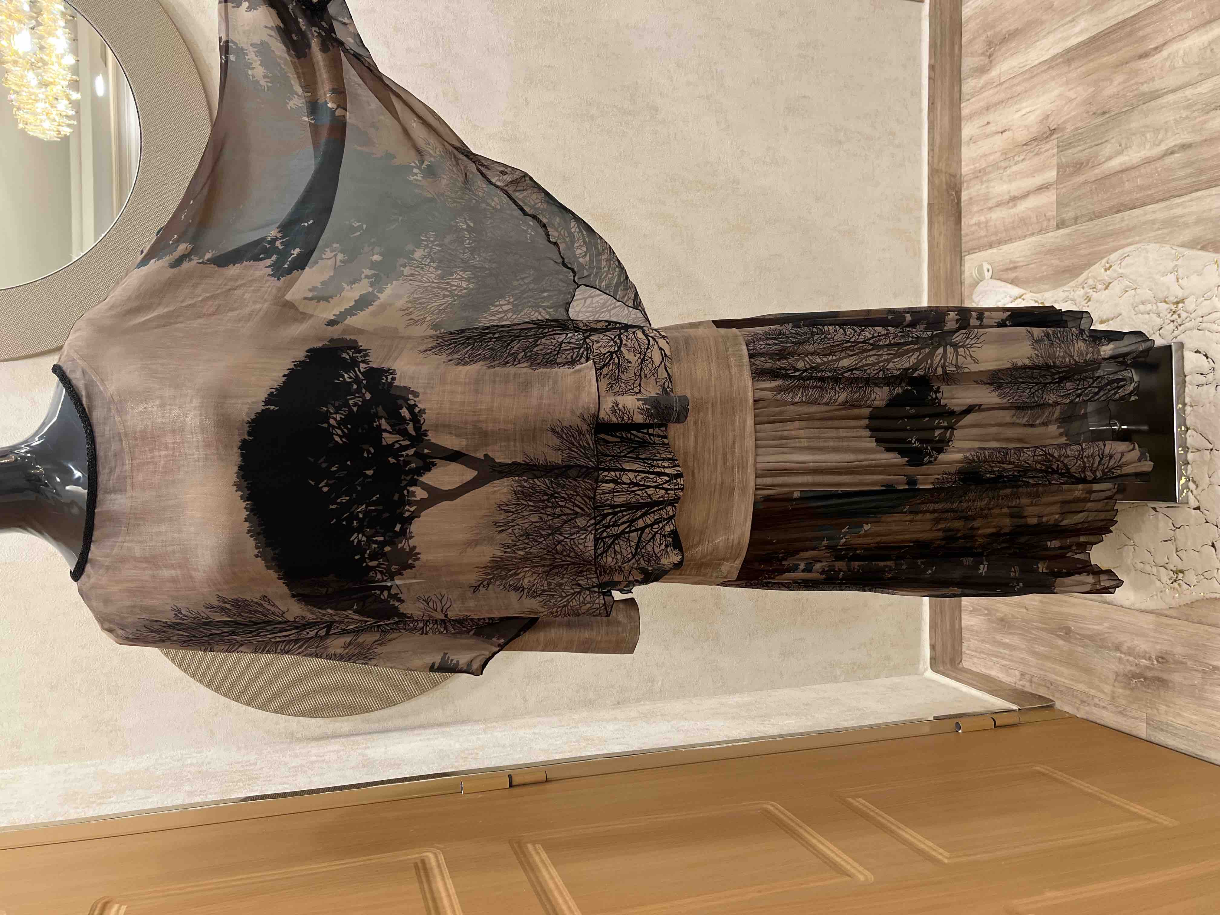 تايور شيفون حرير