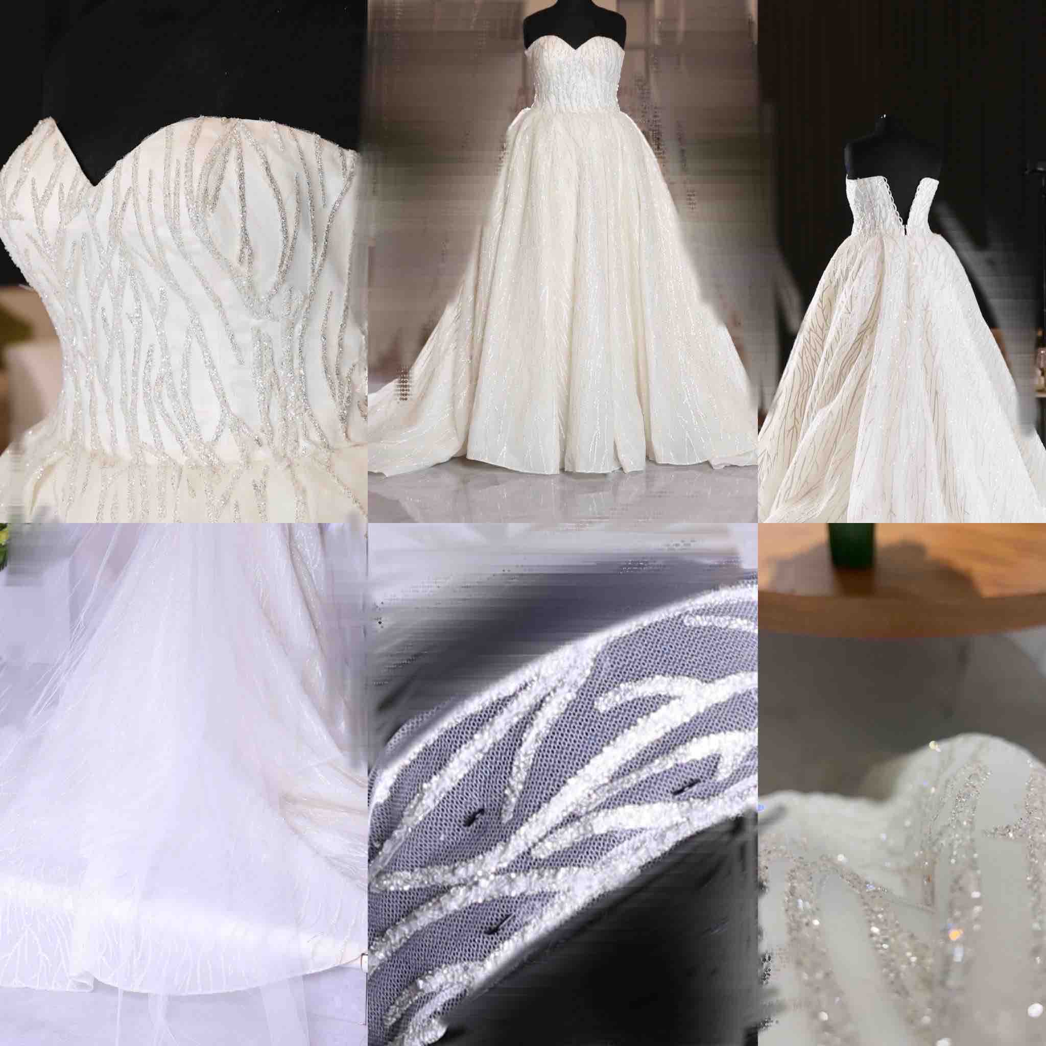 فستان عروس لون أوف وايت