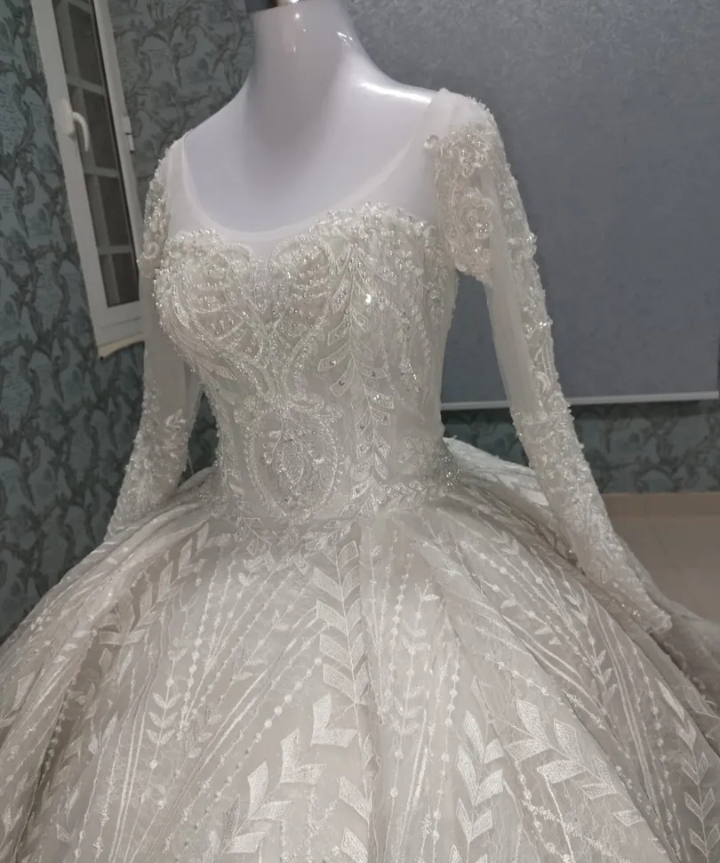فستان عرس جدید للبیع