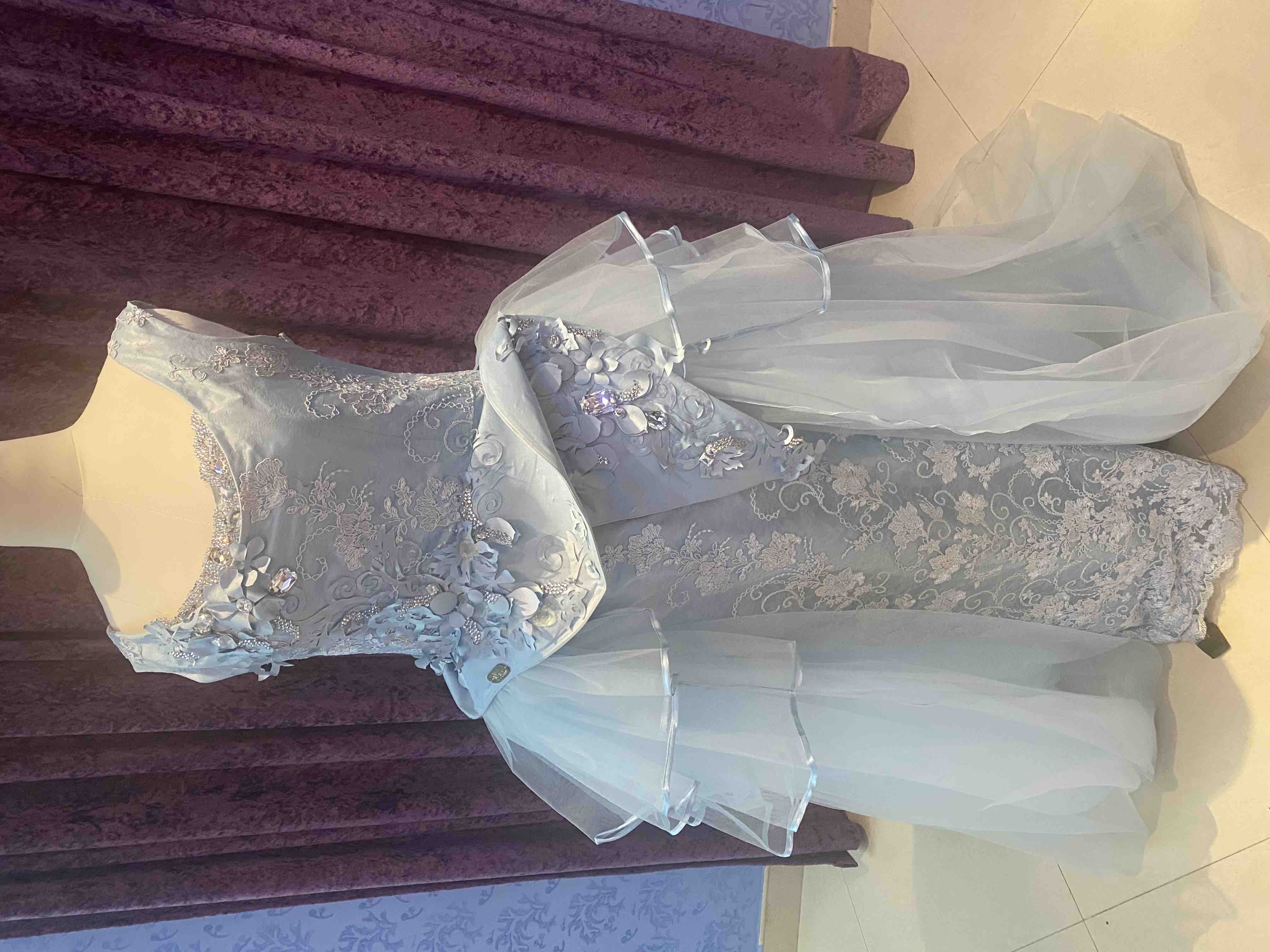 فستان ملكة تصميم البدري