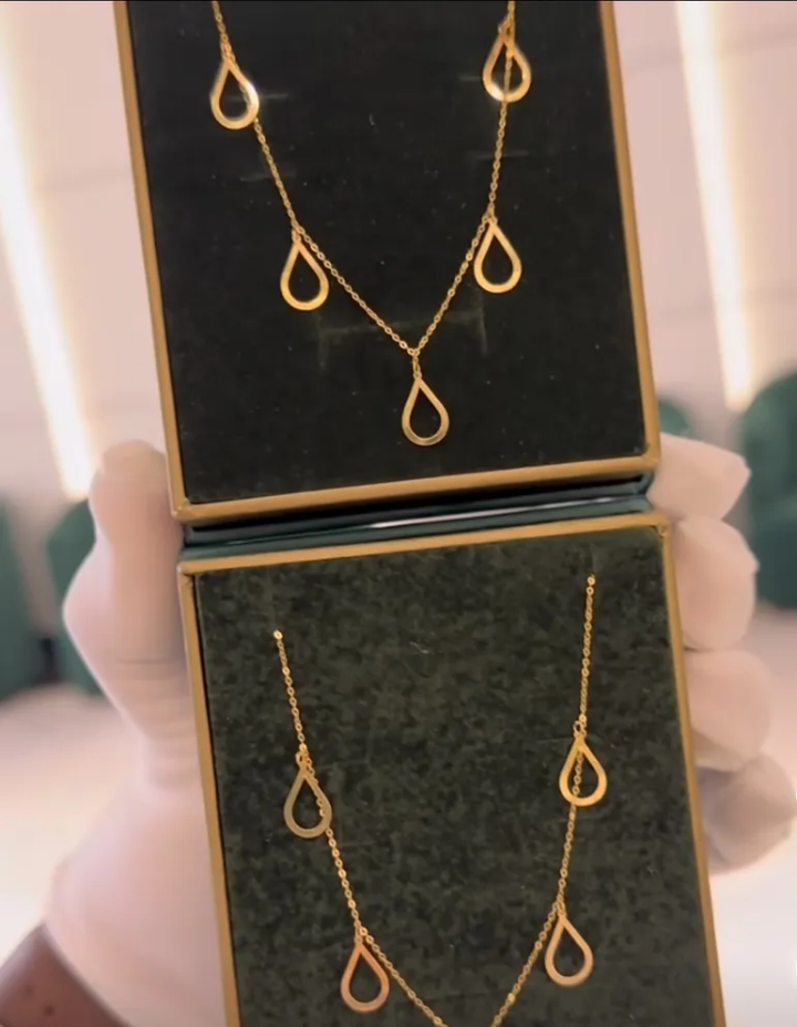 شوكر ذهب ناعم عيار 21