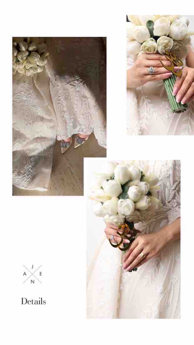 فستان زواج انيق وناعم