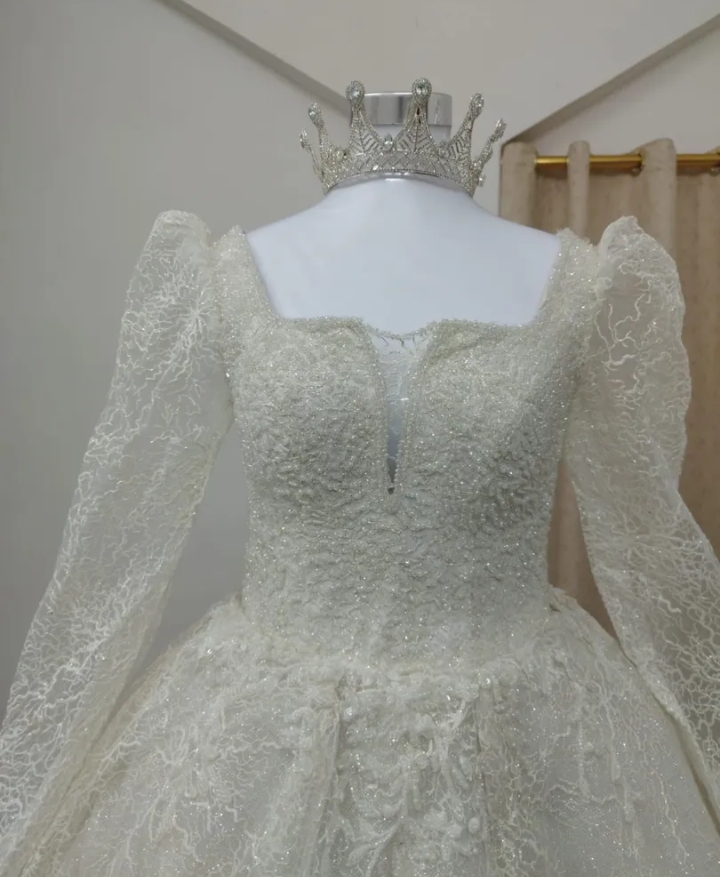 فستان عروس جدید للبیع