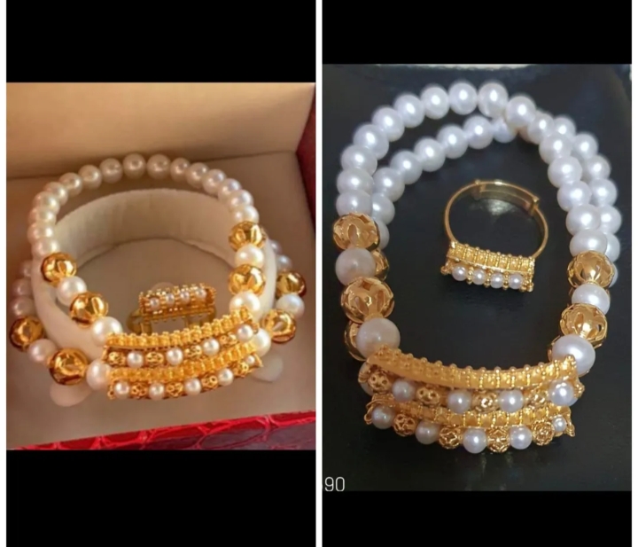 اسوارة ذهب ولولو