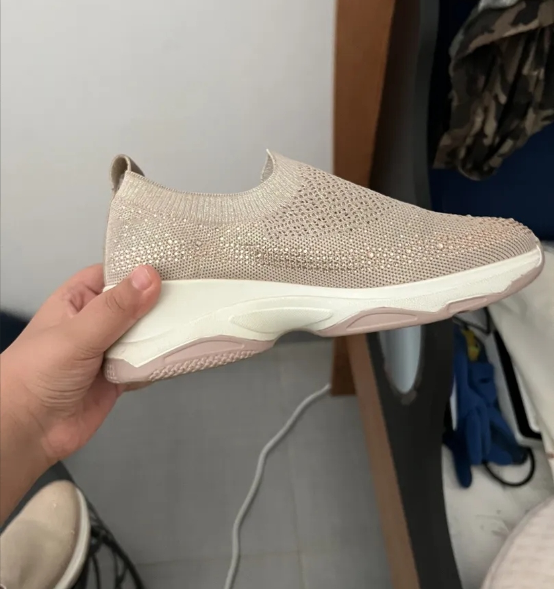 Pink nice no lace shoes