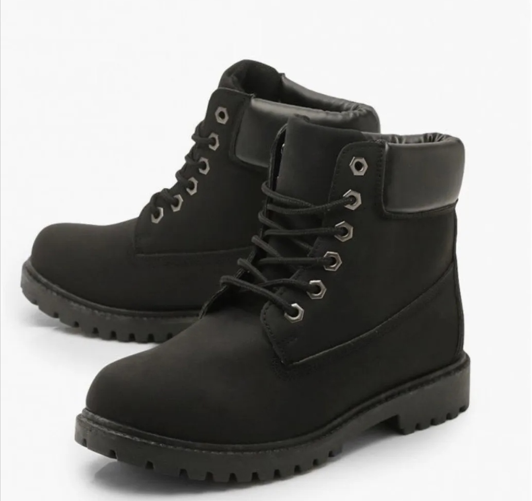 Wide Fit Hiker Boots